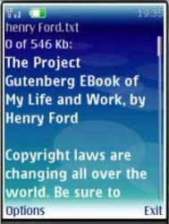YongReader for Adobe PDF Converted Text File