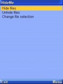 HideMe Java Mobile Phone Application