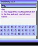 Dictionary Java Mobile Phone Application