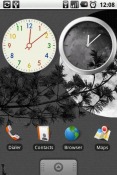 Analog Clock Collection Lava Blaze 2 Application