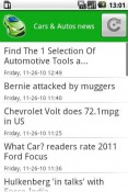 Cars &amp; Autos news Android Mobile Phone Application