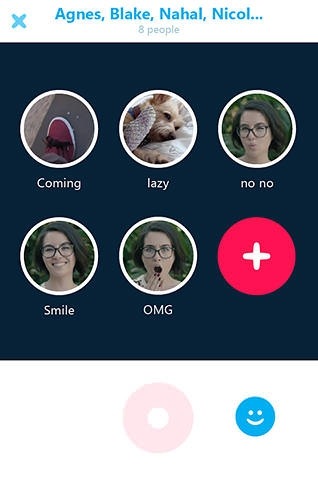 Skype Qik Android Application Image 1