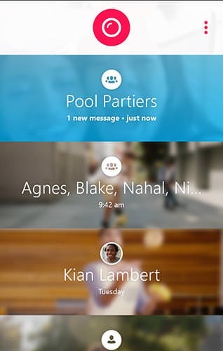 Skype Qik Android Application Image 2