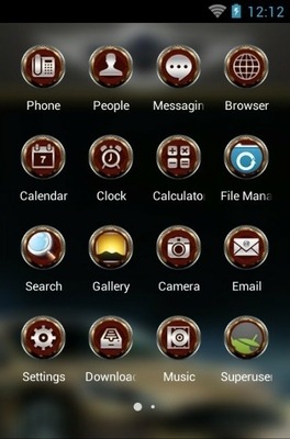 Aston Martin Rapide CLauncher Android Theme Image 3