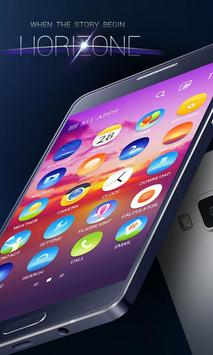 Horizon Go Launcher Android Theme Image 1