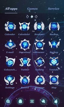 IRON Go Launcher Android Theme Image 3