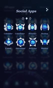 IRON Go Launcher Android Theme Image 4