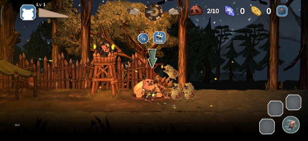 Pigs Wars: Vampire Blood Moon Android Game Image 1