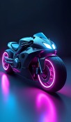 Futuristic Bike  Mobile Phone Wallpaper